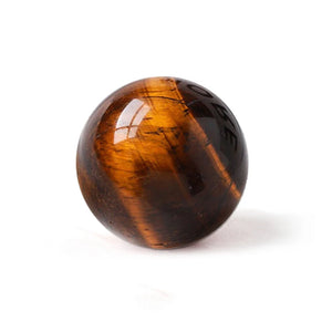 30mm Polished Crystal Spheres – Multiple Stone Options – Wooden Base Sold Separately