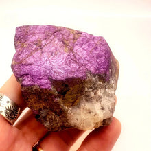 Load image into Gallery viewer, 1PC Natural Rare Purple Pyrite Raw Stone Iron Manganese Intercalated Mineral Specimen