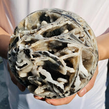 Load image into Gallery viewer, Natural Sphalerite Sphere Crystal Geode for Healing