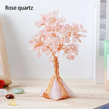 Load image into Gallery viewer, Natural Crystal Manifestation Tree Featuring Pyramid Base