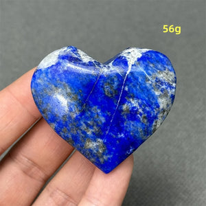 Lapis Lazuli Polished Heart Stone