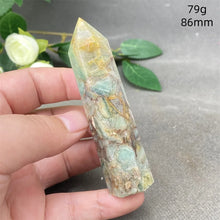 Load image into Gallery viewer, 1PC Natural Rare Green Emerald Crystal Obelisk for Healing