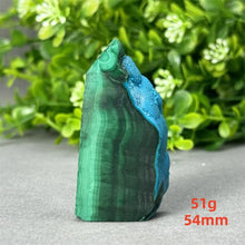 Load image into Gallery viewer, Natural Malachite Free Form Obelisk Raw Mineral Specimen for Healing