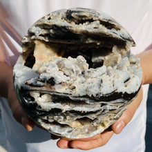 Load image into Gallery viewer, Natural Sphalerite Sphere Crystal Geode for Healing