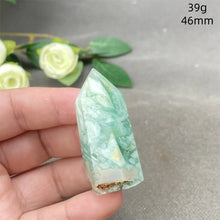 Load image into Gallery viewer, 1PC Natural Rare Green Emerald Crystal Obelisk for Healing
