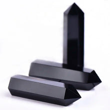 Load image into Gallery viewer, Natural Crystal Wand – Hexagonal Point Stone – Multiple Variants – Healing, Crafts, Home Decor, Gift