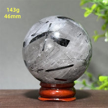 Load image into Gallery viewer, Natural Black Tourmaline Sphere for Healing