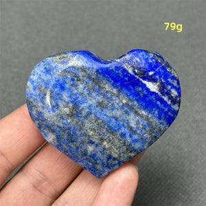 Lapis Lazuli Polished Heart Stone