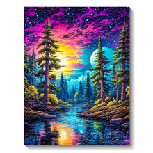 Load image into Gallery viewer, 5D Diamond Art Painting Aurora Landscape Mosaic Embroidery Cross Stitch Kit Full Round Rhinestone DIY Wall Home Decor