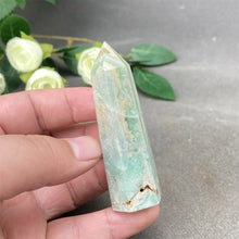 Load image into Gallery viewer, 1PC Natural Rare Green Emerald Crystal Obelisk for Healing