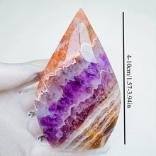 Load image into Gallery viewer, Natural Amethyst Agate Free Form Crystal Home Decor