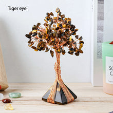 Load image into Gallery viewer, Natural Crystal Manifestation Tree Featuring Pyramid Base