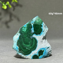 Load image into Gallery viewer, 1PC Natural Chrysocolla Mineral Obelisk Specimen for Healing