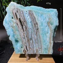 Load image into Gallery viewer, Hemimorphite Natural Crystal Slab Mineral Specimen for Healing