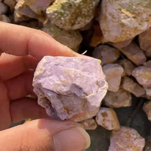 Load image into Gallery viewer, Natural Purple Phosphosiderite Rough Stone Specimen for Healing