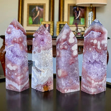 Load image into Gallery viewer, 1PC High Quality Pink Amethyst Crystal Obelisk for Healing