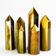 Load image into Gallery viewer, 1PC Natural Tigers Eye Stone Obelisk for Healing