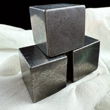 Load image into Gallery viewer, Natural Shungite Cube – Polished Crystal Mineral Stone for Office, Bedroom &amp; Home Decor