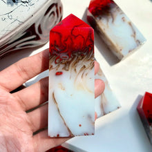Load image into Gallery viewer, Natural Fire Agate Polished Mineral Obelisk for Healing