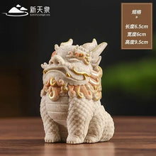 Load image into Gallery viewer, Natural Sandstone Pixiu Fortune Guardian for Wealth and Abundance