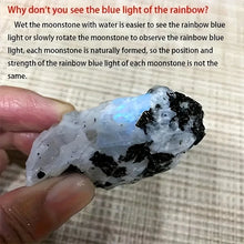 Load image into Gallery viewer, Natural Bohemian Moonstone Rough Stone Home Decor