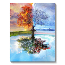 Load image into Gallery viewer, 5D Diamond Art Painting Aurora Landscape Mosaic Embroidery Cross Stitch Kit Full Round Rhinestone DIY Wall Home Decor