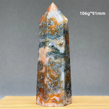 Load image into Gallery viewer, 1PC Natural Aquatic Moss Mineral Quartz Obelisk for Healing