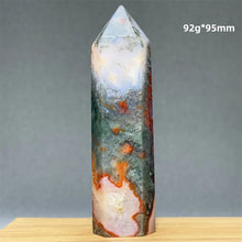 Load image into Gallery viewer, 1PC Natural Aquatic Moss Mineral Quartz Obelisk for Healing