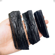 Load image into Gallery viewer, 1PC Natural Black Tourmaline Irregular Raw Mineral Specimen