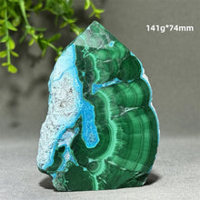 Load image into Gallery viewer, 1PC Natural Chrysocolla Mineral Obelisk Specimen for Healing