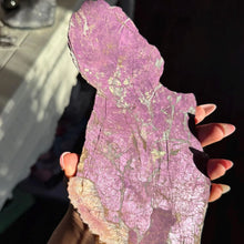 Load image into Gallery viewer, 1PC Rare Purpurite Crystal Slice Mineral Specimen Home Decor
