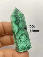 Load image into Gallery viewer, 1PC Natural Malachite Free Form Obelisk Mineral Specimen for Healing