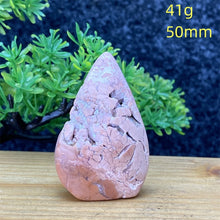 Load image into Gallery viewer, 1PC Natural Rare Pink Agate Geode Crystal Free Form Torch Specimen Home Decor