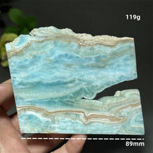 Load image into Gallery viewer, Natural Hemimorphite Mineral Raw Crystal Slice Home Decor