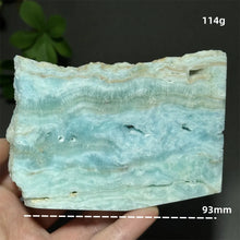 Load image into Gallery viewer, Natural Hemimorphite Mineral Raw Crystal Slice Home Decor