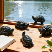 Load image into Gallery viewer, 1PC Obsidian Tortoise Carving