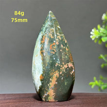 Load image into Gallery viewer, 1PC Natural Marine Jasper Free Form Torch Mineral Specimen Home Decor