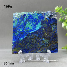 Load image into Gallery viewer, Natural High Quality Blue Copper Ore Slice