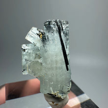 Load image into Gallery viewer, Natural Namibian Aquamarine Crystal Specimen – Raw Gemstone Mineral Stone for Collection &amp; Home Decor