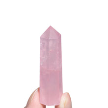 Load image into Gallery viewer, Natural Rose Quartz Crystal Obelisk