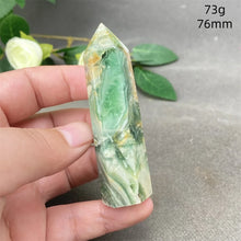 Load image into Gallery viewer, 1PC Natural Rare Green Emerald Crystal Obelisk for Healing