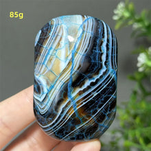 Load image into Gallery viewer, 1PC Natural Dragon Pattern Agate Palm Stone Polished