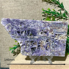 Load image into Gallery viewer, Druzy Sphalerite Crystal Slab Display – Natural Mineral Specimen Slice with Stand for Collection &amp; Home Decor