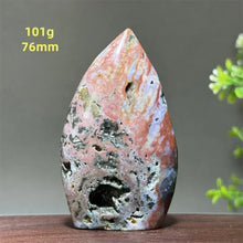 Load image into Gallery viewer, 1PC Natural Marine Jasper Free Form Torch Mineral Specimen Home Decor