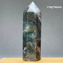 Load image into Gallery viewer, 1PC Natural Aquatic Moss Mineral Quartz Obelisk for Healing