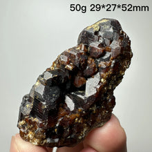 Load image into Gallery viewer, Natural Inner Mongolia Garnet Crystal Specimen – Raw Mineral Stone for Collection &amp; Home Decor