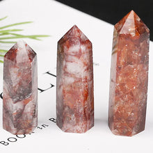Load image into Gallery viewer, Natural Crystal Wand – Hexagonal Point Stone – Multiple Variants – Healing, Crafts, Home Decor, Gift