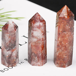 Natural Crystal Wand – Hexagonal Point Stone – Multiple Variants – Healing, Crafts, Home Decor, Gift