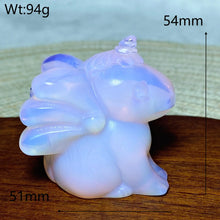 Load image into Gallery viewer, Pink Opalite Unicorn Crystal Carving – Hand-Carved Freeform Gemstone Figurine for Home Decor &amp; Gift