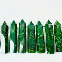 Load image into Gallery viewer, Natural Emerald Crystal Healing Obelisk
